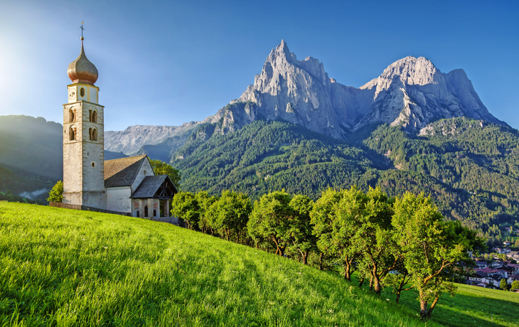 Seis am Schlern in den Dolomiten, Italien