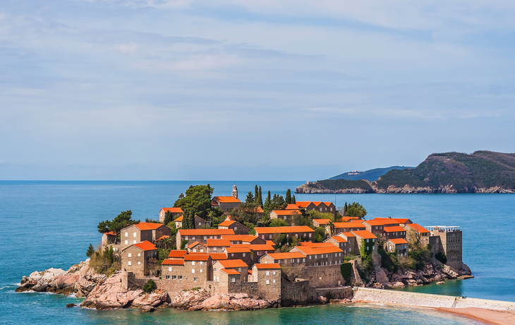 Sveti Stefan nahe Budva in Montenegro