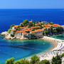 Sveti Stefan nahe Budva in Montenegro