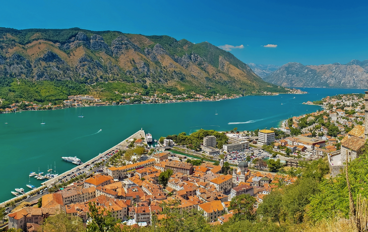Bucht von Kotor in Montenegro