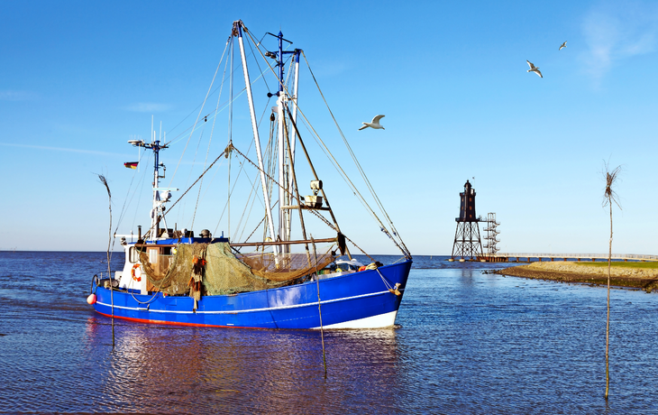Kstenfischerei an der Nordseekste
