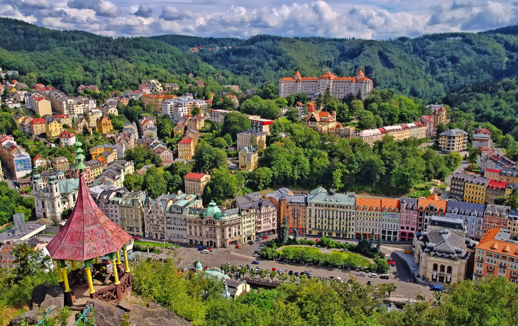 Karlsbad Aussicht Hirschsprung - Karlsbad Hirschsprung 03