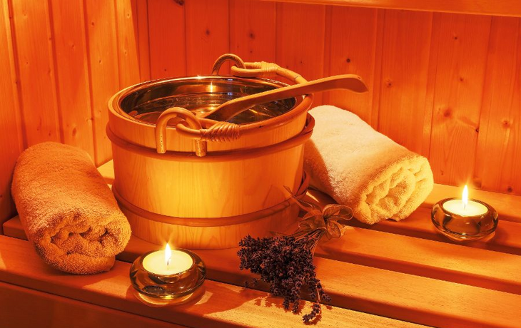 Wellness und Spa in der Sauna